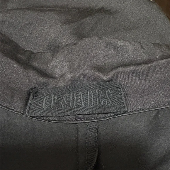 CP Shades gorgeous silk blend black dress w/ great pockets & belt. Made in USA - Picture 13 of 15